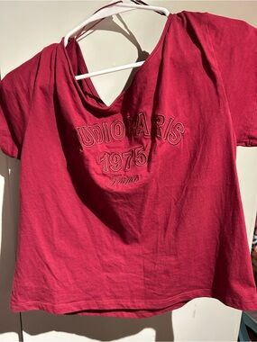 Garage Off  Shoulder T Shirt